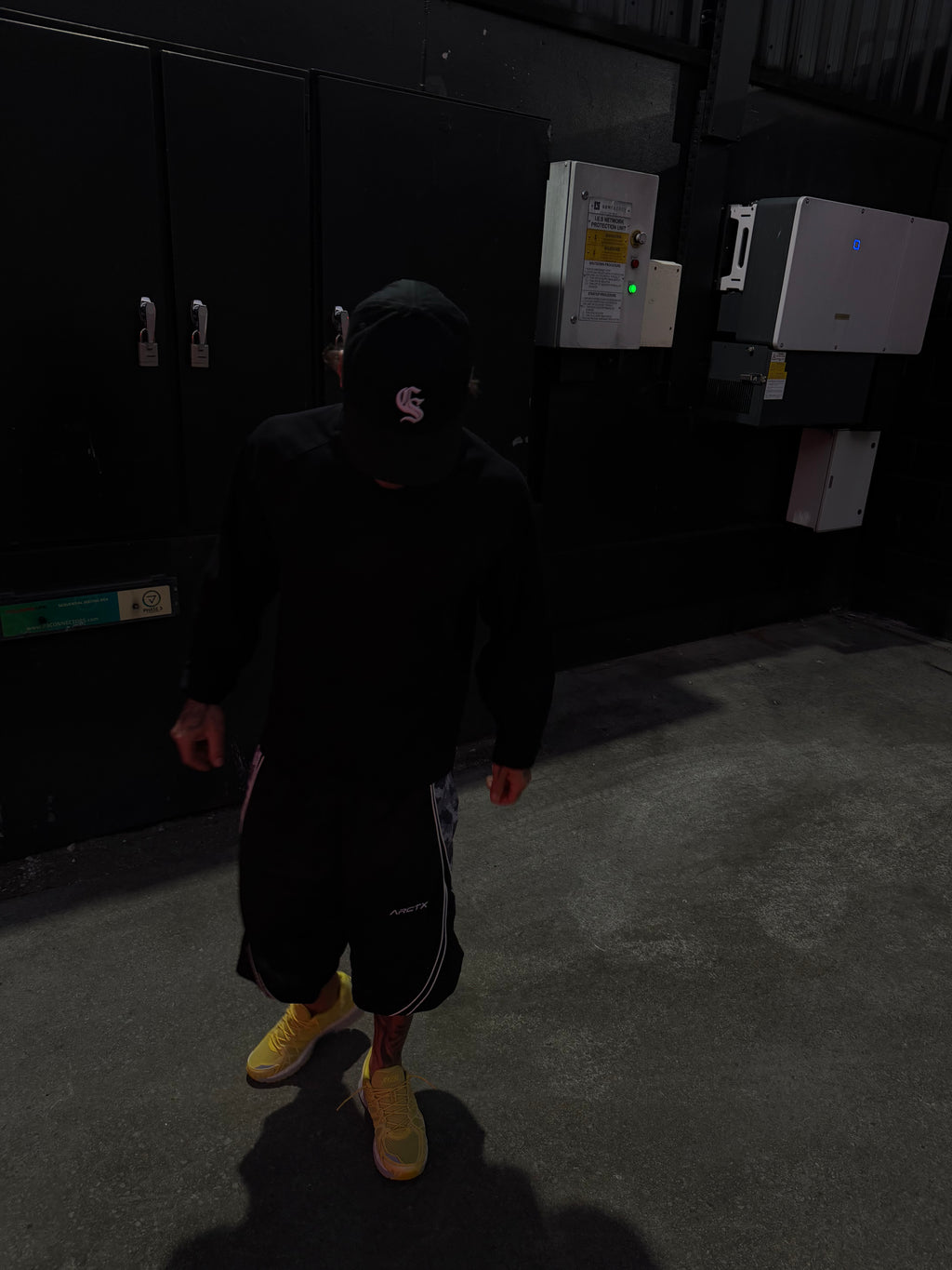 ARCTX 001 MESH SHORTS (BLACK EDITION)